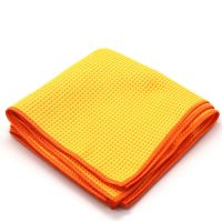 【LZ】☬  Car Wash Waffle Weave Toalha Limpeza De Vidro Secagem De Água Microfiber Window Clean Wipe Auto Detalhamento Waffle para Cozinha Banho 40x40cm