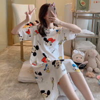 Korean House Maternity Clothes Nursing Clothes Nightwear Long PajamasPyjamas Dress Womens Sleepwear Dress