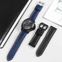 Optical Panerai Sneak 984 Lumino PAM441นาฬิกากลไกชาย24มม. นุ่ม Tali Jam Kanvas