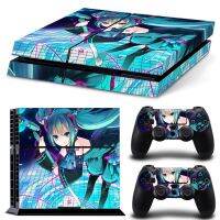 (MQ รูปแบบใหม่) Disney Stitch คอนโซลเกมการ์ตูนผิวสติกเกอร์สำหรับ PlayStation 4 PS4 PS 4จอยควบคุมเกมรูปลอกที่ครอบคลุมฟิล์มป้องกันกรณีและ Cov