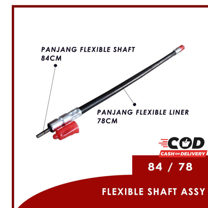 Flexible Liner Shaft Assy Sarung Seling Mesin Potong Rumput 328