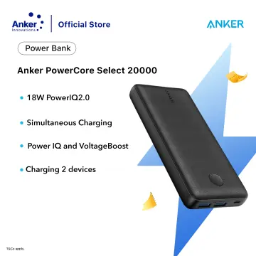 Batterie Externe Anker 335 PowerCore 20K, Charge…