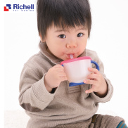 Cốc tập uống Richell 3 giai đoạn cho bé Nhật Bản 150ml