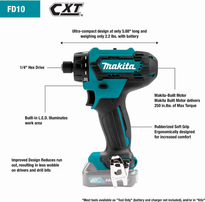 makita-makita-fd10z-12v-max-cxt-lithium-ion-cordless-1-4-hex-driver-drill-tool-only