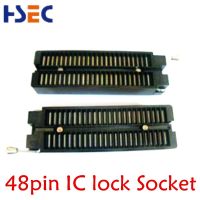 ซ็อกเก็ตล็อค IC 48pin คุณภาพสูง 1 ชิ้น / ที่นั่งทดสอบ IC 48P / อะแดปเตอร์โปรแกรมเมอร์สากล ZIF Socket 40P IC คลิปทดสอบ