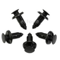 【YD】 10 Pcs 8mm Hole Plastic Car Door Push Clip for toyota