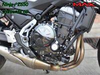 ครอบเครื่อง Ninja650 Z650 2017-2021 V.1 JMAX ตรงรุ่น ลายฟิล์มคาร์บอน 6D