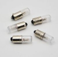 50pcs/lot 110V 220V 380V E10 B9 Small Indicator Light Bulb Miniature Flashlamp Bulb for Instrument