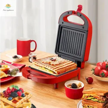 650W Electric Sandwich Maker Multi-Function Waffles Muffins Small Mini  Breakfast Machine Toaster Baking Kitchen Appliances