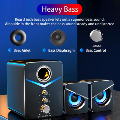 Home Theater System Bluetooth Speaker Computer Speakers Caixa De Som PC Bass Subwoofer Music Boombox Desktop Laptop Altavoces