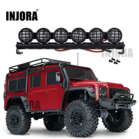 INJORA 152MM Multi-function LED Light Bar for 1/10 RC Crawler Car Axial SCX10 90046 TRX-4 Upgrade