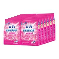 Pao Powder Detergent Super Soft Standard Formula 110g x 12 Bags.เปา ผงซักฟอก ซุปเปอร์ซอฟท์ สูตรมาตรฐาน 110 ก. x 12 ถุง