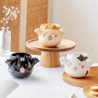 【hot】¤✺ Mugs With Oatmeal Cup Large Capacity Cups