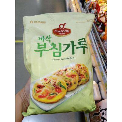 อาหารนำเข้า🌀 Korean powder for making Korean pancakes chefone korean pancake mix 1kg