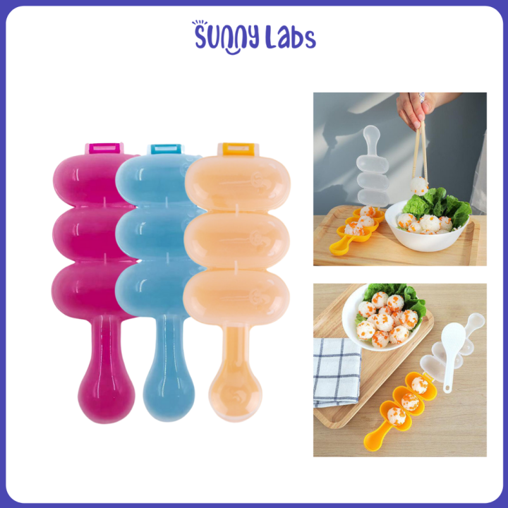 Sunny Labs Rice Ball Maker Shaper Shaker with Rice Paddle Lazada PH