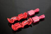 【CW】 10pcs 5set T type RED soft fast electric wire connecting terminal without breaking line connector non destructive connector