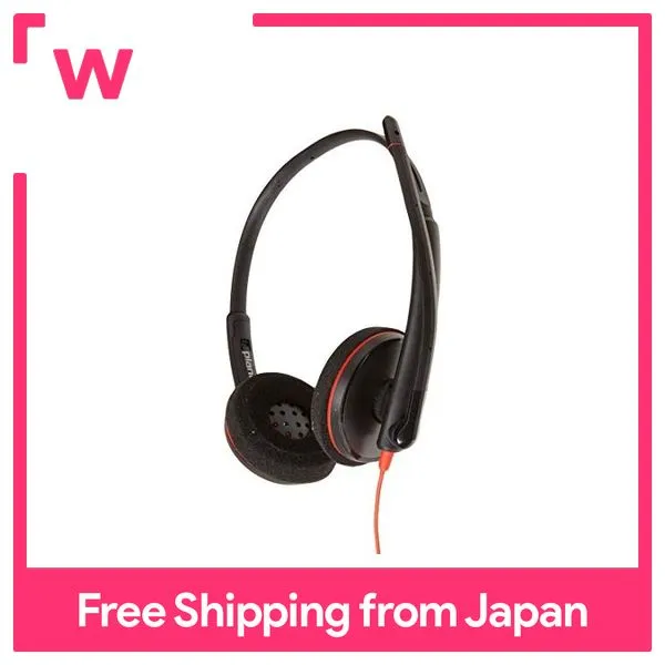 Plantronics Blackwire C3220 Headset Stereo Black Usb Type A Wired 20 Hz 20 Khz Overhead Type 0252