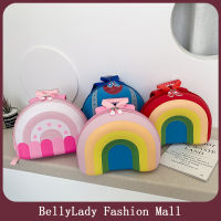 BellyLady กระเป๋าเป้สะพายหลังสำหรับเด็กแบบแฟชั่น,เป้สำหรับเด็กก่อนวัยเรียนกระเป๋าเด็กวัยหัดเดินน่ารักหรูหราชุดเดินทางขนาดเล็กสีรุ้งสำหรับเด็กผู้หญิงเด็กผู้ชาย