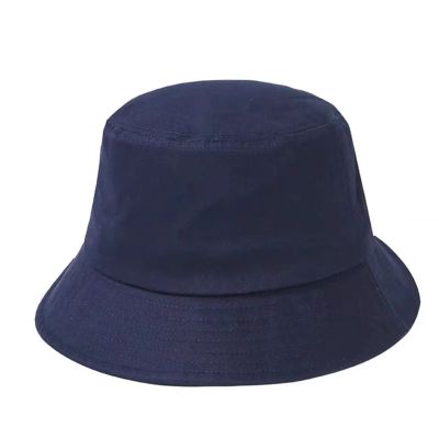 Homemart.shop-ใส่ได้2ด้าน หมวกปีกรอบทรงสวยผ้าหนา หมวกบักเก็ต Bucket Hat #H6