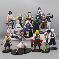 Demon Slayer Tanjirou Nezuko Zenitsu Inosuke Tomioka Giyuu Action Figure Model