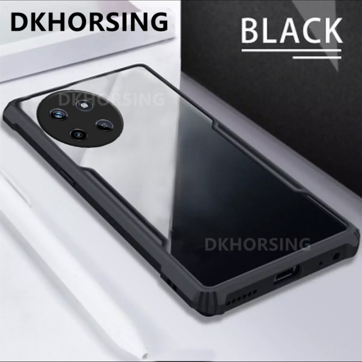 dkhorsing-เคสโทรศัพท์โปร่งใสสำหรับ-realme-11-4g-11-nfc-11-pro-11-pro-realme11เคสกันชน-tpu-อะคริลิคเกราะป้องกัน5g-เคสโทรศัพท์มือถือกันกระแทก-realme11-nfc-2023