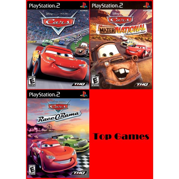 cars-แผ่นเกม-ps2-playstation-2