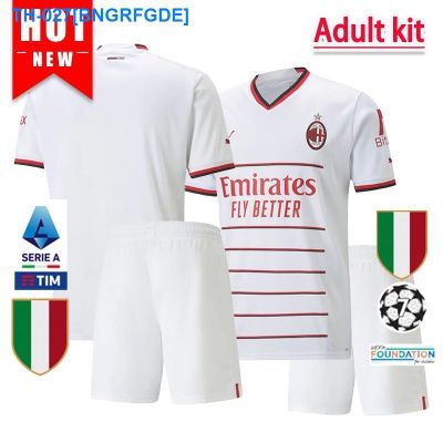 ✔▲ 2022 2023 AC Milan Adult kit Football shirt Mens Sports Short Sleeve Jersey with Patch IBRAHIMOVIC