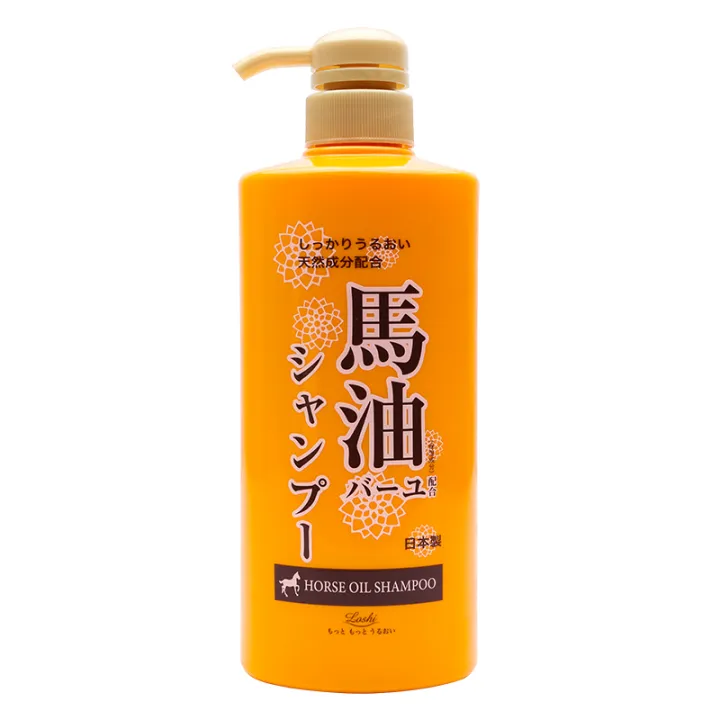 Loshi Horse Oil Shampoo 600ml Lazada