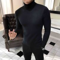 CODHaley Childe Fashion Warm Sweater Mens Thickening Casual Pullover Men Jumper Turtleneck Knit Sweater