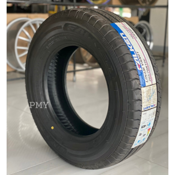 205-70r15-8pr-ยางรถยนต์-ยี่ห้อ-falken-รุ่น-linam-van01-ล็อตผลิตปี21-ราคาต่อ1เส้น-ยางรถกระบะคุณภาพดีมาตรฐานจากญี่ปุ่น-พร้อมส่งฟรี