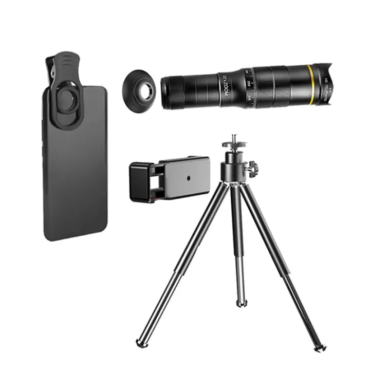 32X Phone Lens Portable Camera Macro Zoom Lenses for Iphone 12 11 Pro