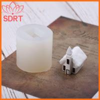 แม่พิมพ์เครื่องมืออบขนมอโรม่ายิปซั่มเทียนตกแต่งเค้กแบบ DIY ที่สร้างสรรค์ SDRT