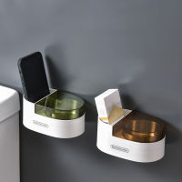 Ashtray Home Washroom Bathroom Cigeratte Ash Storage Box Trendy Stainless Steel No-Punch Wall Mounted Ashes Toilet Designs