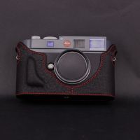 J15กระเป๋าหนังวัวหนังสัตว์แท้กล้องถ่ายภาพด้วยมือเคสกล่องร่างกายสำหรับ LEICA M8 M9 M9P ฉันมม. TYP220เคสโทรศัพท์กันกระแทกกรอบฐาน