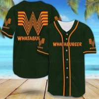 Xzx180305 whataburger 3D tshield Baseball Jersey, men, giftfor for hi