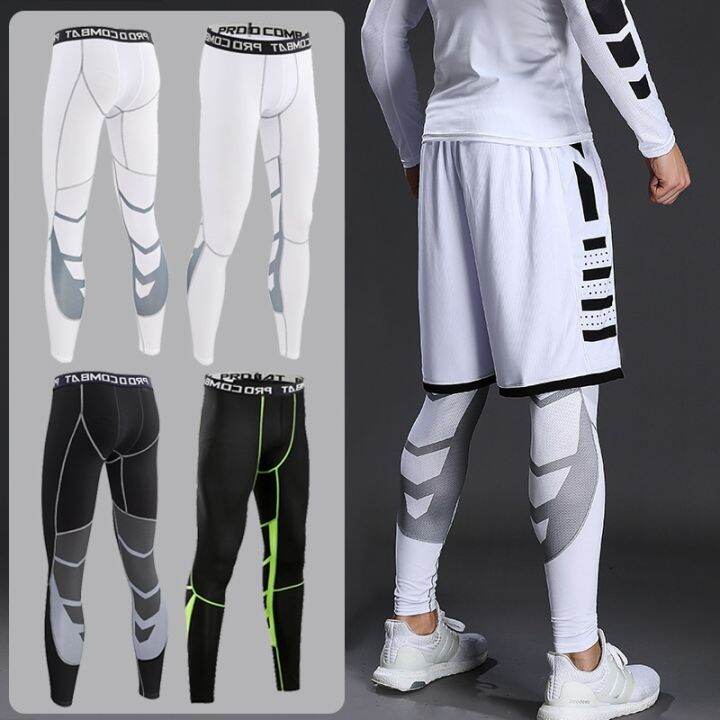 Men's Compression Pants Male Tights Leggings for Running Gym Sport