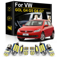 สำหรับโฟล์คสวาเกน VW Gol G4 G5 G6 G7ภายในรถไฟ LED C An BUS ในร่มแผนที่โดมลำต้นโคมไฟป้ายทะเบียนหลอดไฟอุปกรณ์รถยนต์