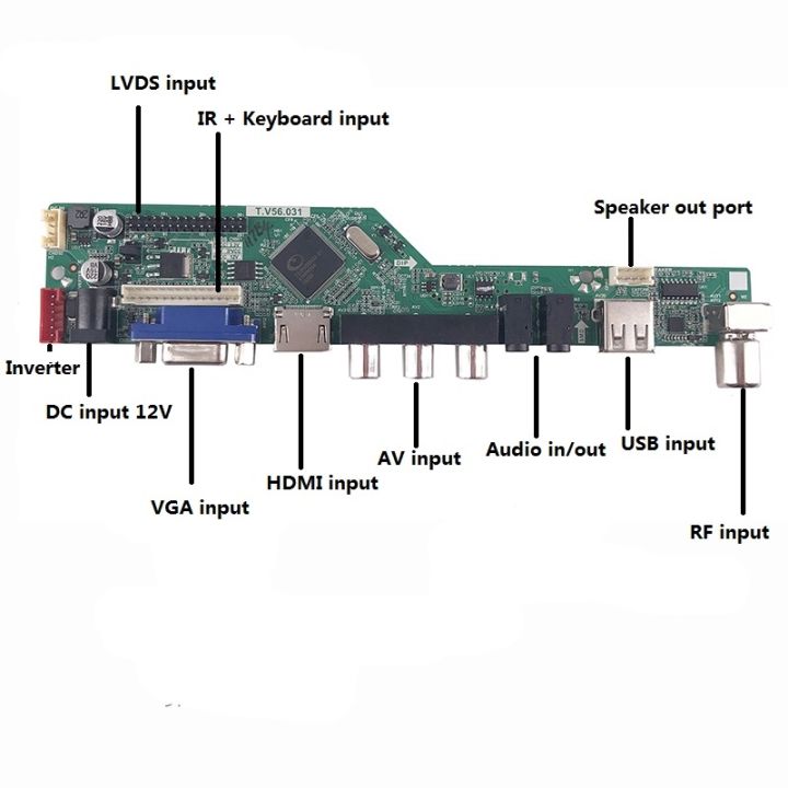 kit-for-m190a1-screen-1440x900-monitor-4-lamps-tv-usb-hdmi-compatible-vga-av-controller-board-remote-panel-audio-display-19