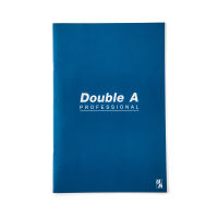 สมุดบันทึกมุงหลังคา 70แกรมน้ำเงิน Double A Professional