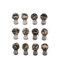 ﺴ△♞ Spot marker magnet clip zodiac tiger golf hat clip