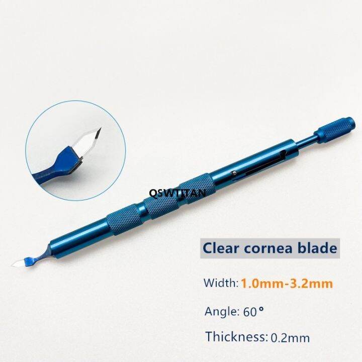 Ophthalmic Clear Cornea Blade Surgery Blade Knife Sapphire Blade ...