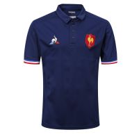 18-20 France French RUGBY chicken home jersey MEN POLO RUGBY JERSEYS
