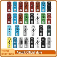 【LZ】▣▫  Rowin-Pedal de Efeito de Guitarra Portátil Bluetooth Compressor Distorção Overdrive Tuner Coro 9V Adaptador 1A 10 Maneiras Fonte de Alimentação Pedal