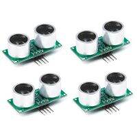 MINIMI 4pcs RCWL-1601 โมดูลเซ็นเซอร์วัดระยะอัลตราโซนิค 2ซม.-4.5ม. 3-5โวลต์ โมดูลอัลตราโซนิก แรงดันไฟฟ้ากว้าง 2.2mA เซนเซอร์อัลตราโซนิก ใช้ได้กับ HC-SR04