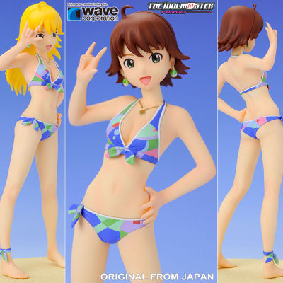 Figure ฟิกเกอร์ งานแท้ 100% Wave The Idolmaster 2 Cinderella Girls ดิ ไอดอลมาสเตอร์ ซินเดอเรลลาเกิร์ลส์ Miki Hoshii มิกิ โฮชิ Beach Queens 1/10 ชุดว่ายน้ำ Ver Original from Japan Anime อนิเมะ การ์ตูน มังงะ คอลเลกชัน New Collection manga Model โมเดล