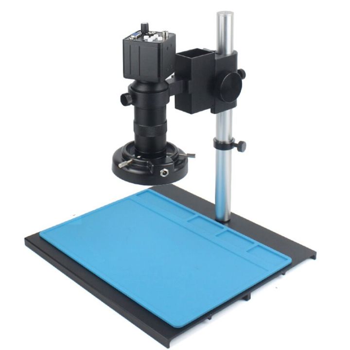 13mp-vga-industrial-video-microscope-digital-microscope-camera-130x-zoom-c-mount-lens-for-phone-pcb-repair-soldering-tools