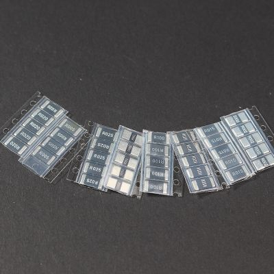50PCS SMD Resistor Kit 1 High Precision 2512 0.001R 0.1R 10 Values Alloy Resistance New Chip Resistance Assorted Set