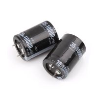 2pcs 10,000uf 35V อลูมิเนียมอลูมิเนียมตัวเก็บประจุอิเล็กโทรไลต์ 25x40 มม.