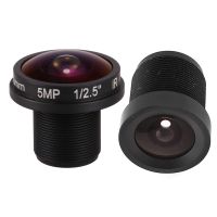 2 Pcs Lens: 1 Pcs M12 Thread Mount 3.6Mm Length F2.0 IR Lens for CCTV &amp; 1 Pcs HD Lens 5MP 1.8Mm 1/2.5 F2.0 180 Degree for Video Surveillance Camera Cctv Lenses