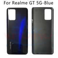 ใหม่กระจกฝาหลังประตู Batteyy สำหรับ Oppo Realme GT 5G ฝาครอบตัวเครื่องฝาหลังการเปลี่ยนสำหรับ Relame GT RMX2202